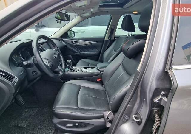 Серый Инфинити Q50, объемом двигателя 2.2 л и пробегом 79 тыс. км за 15800 $, фото 6 на Automoto.ua