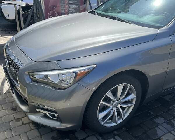 Сірий Інфініті Q50, об'ємом двигуна 1.99 л та пробігом 106 тис. км за 17500 $, фото 5 на Automoto.ua