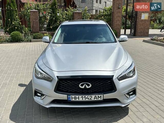 Серый Инфинити Q50, объемом двигателя 2 л и пробегом 123 тыс. км за 13500 $, фото 14 на Automoto.ua