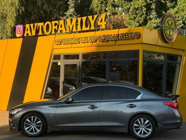 Сірий Інфініті Q50, об'ємом двигуна 3 л та пробігом 177 тис. км за 12999 $, фото 8 на Automoto.ua