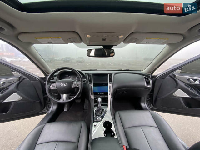 Серый Инфинити Q50, объемом двигателя 3 л и пробегом 178 тыс. км за 12999 $, фото 27 на Automoto.ua