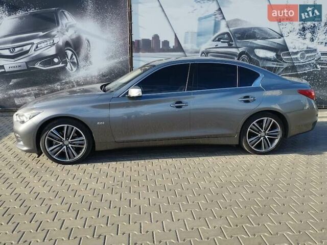 Серый Инфинити Q50, объемом двигателя 2.2 л и пробегом 203 тыс. км за 14500 $, фото 3 на Automoto.ua
