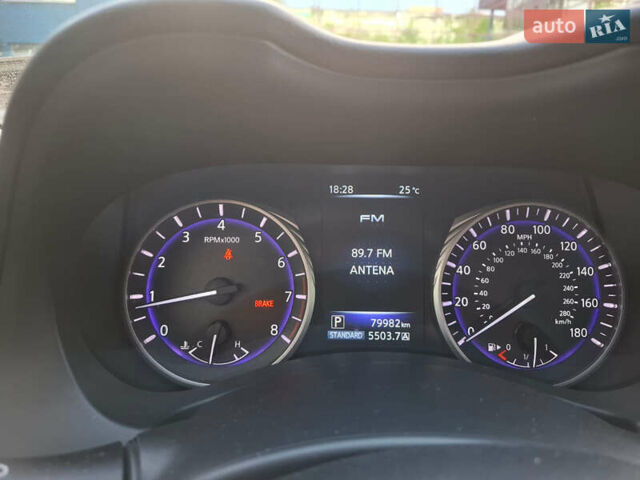 Серый Инфинити Q50, объемом двигателя 1.99 л и пробегом 81 тыс. км за 13900 $, фото 15 на Automoto.ua