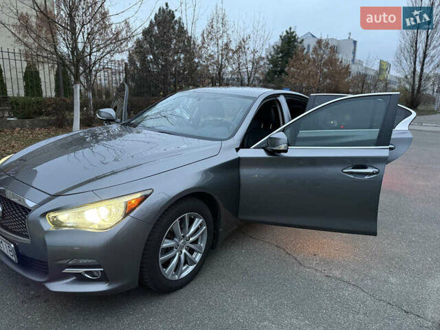 Серый Инфинити Q50, объемом двигателя 1.99 л и пробегом 180 тыс. км за 13900 $, фото 18 на Automoto.ua