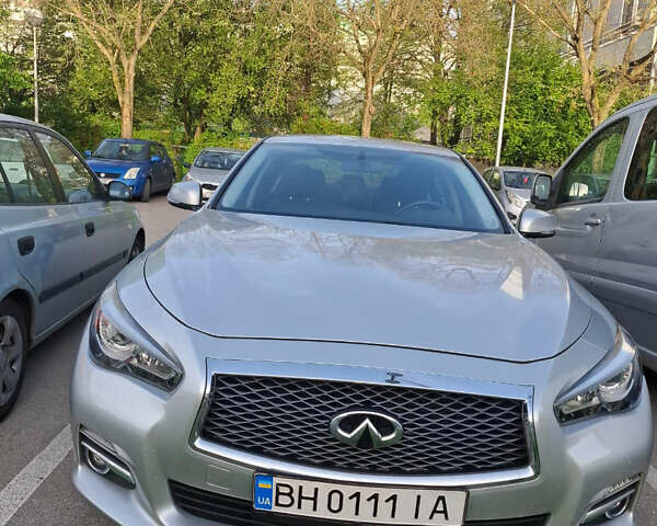 Серый Инфинити Q50, объемом двигателя 1.99 л и пробегом 81 тыс. км за 13900 $, фото 1 на Automoto.ua