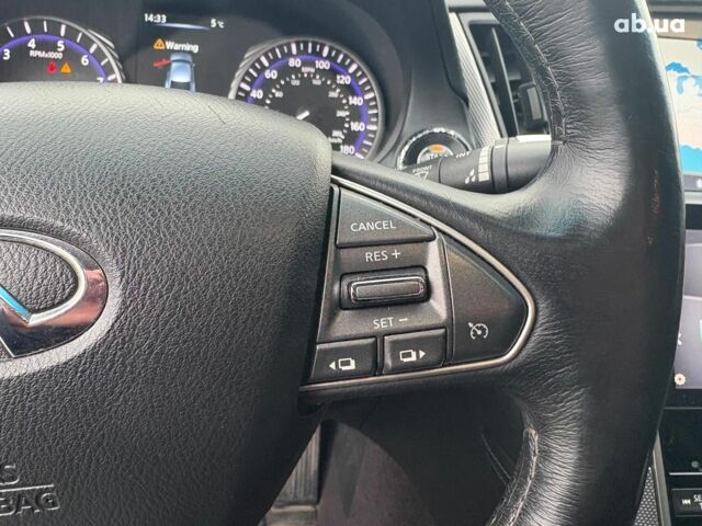 Сірий Інфініті Q50, об'ємом двигуна 3 л та пробігом 205 тис. км за 11450 $, фото 23 на Automoto.ua