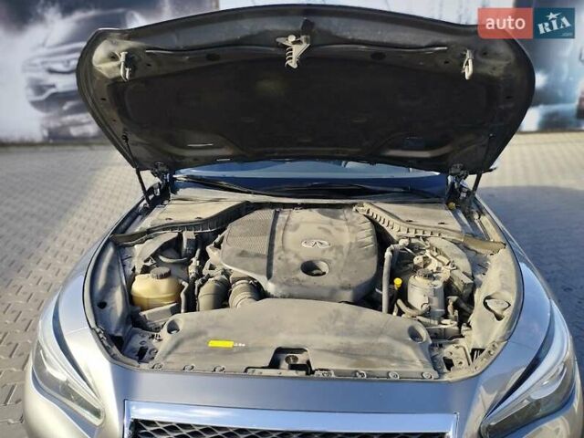 Серый Инфинити Q50, объемом двигателя 2.2 л и пробегом 203 тыс. км за 14500 $, фото 29 на Automoto.ua