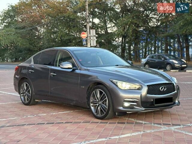 Серый Инфинити Q50, объемом двигателя 2.14 л и пробегом 122 тыс. км за 15900 $, фото 1 на Automoto.ua