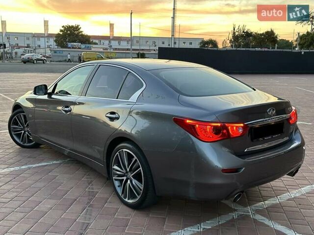 Сірий Інфініті Q50, об'ємом двигуна 2.14 л та пробігом 122 тис. км за 15900 $, фото 9 на Automoto.ua