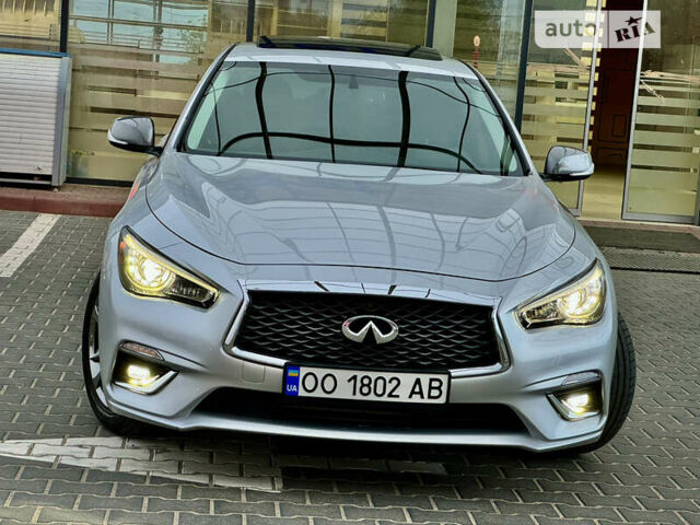 Сірий Інфініті Q50, об'ємом двигуна 2 л та пробігом 118 тис. км за 14250 $, фото 14 на Automoto.ua