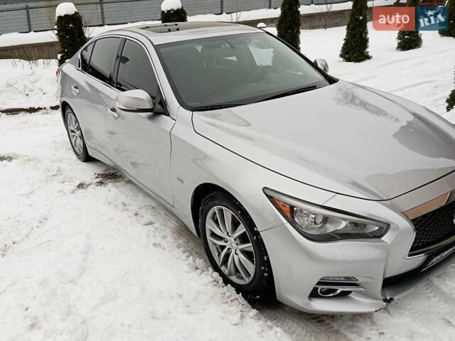 Сірий Інфініті Q50, об'ємом двигуна 3 л та пробігом 168 тис. км за 12700 $, фото 3 на Automoto.ua