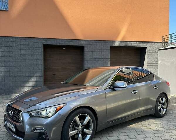 Сірий Інфініті Q50, об'ємом двигуна 3 л та пробігом 165 тис. км за 13900 $, фото 1 на Automoto.ua