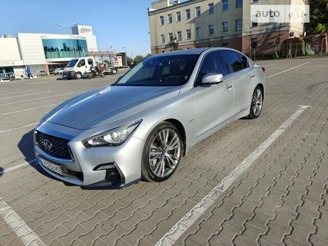 Сірий Інфініті Q50, об'ємом двигуна 3 л та пробігом 83 тис. км за 21400 $, фото 11 на Automoto.ua