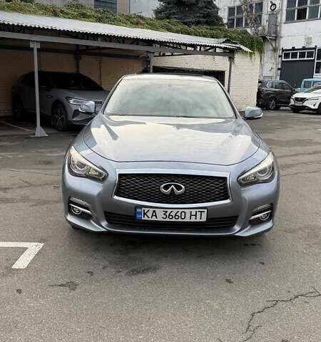 Серый Инфинити Q50, объемом двигателя 1.99 л и пробегом 168 тыс. км за 12499 $, фото 9 на Automoto.ua