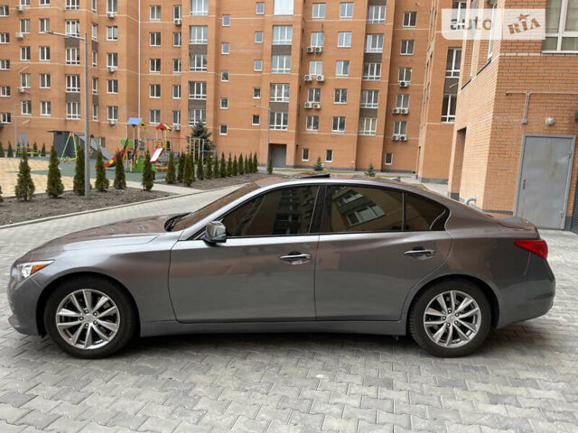 Сірий Інфініті Q50, об'ємом двигуна 3 л та пробігом 125 тис. км за 17000 $, фото 1 на Automoto.ua