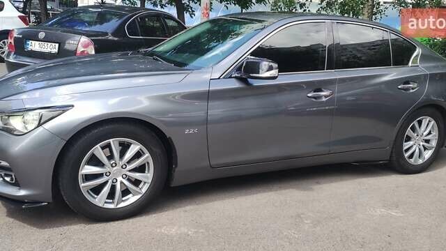 Сірий Інфініті Q50, об'ємом двигуна 2.14 л та пробігом 178 тис. км за 16800 $, фото 7 на Automoto.ua
