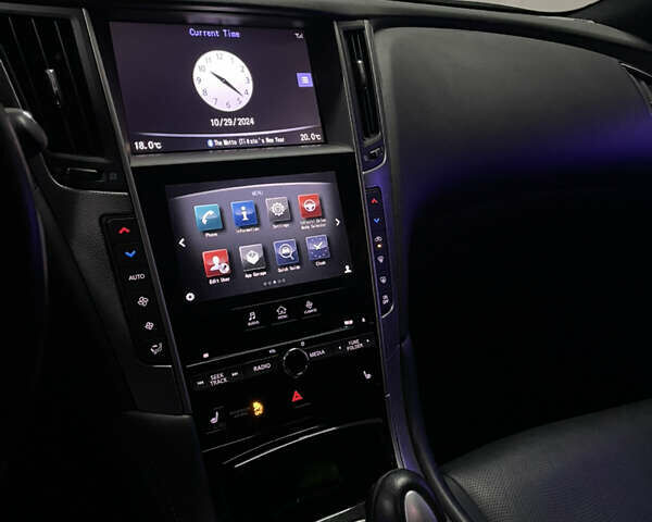 Сірий Інфініті Q50, об'ємом двигуна 2.14 л та пробігом 135 тис. км за 18500 $, фото 14 на Automoto.ua