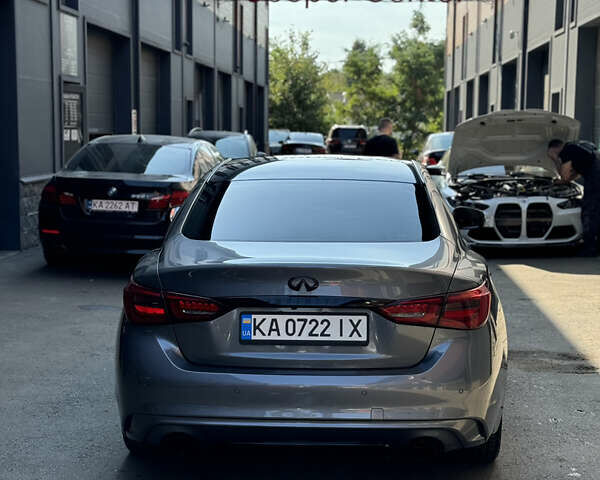 Сірий Інфініті Q50, об'ємом двигуна 2.14 л та пробігом 135 тис. км за 18500 $, фото 7 на Automoto.ua