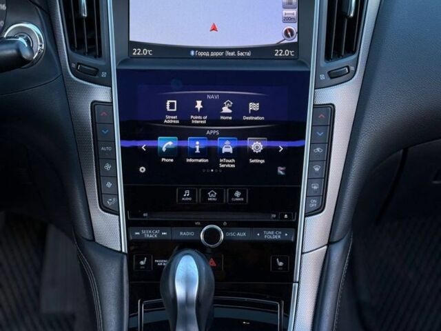 Сірий Інфініті Q50, об'ємом двигуна 3 л та пробігом 177 тис. км за 12999 $, фото 12 на Automoto.ua