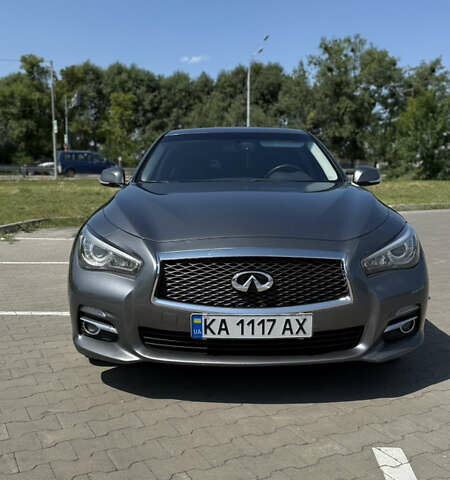 Сірий Інфініті Q50, об'ємом двигуна 1.99 л та пробігом 107 тис. км за 14888 $, фото 1 на Automoto.ua