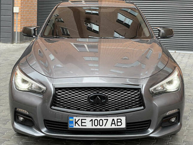 Сірий Інфініті Q50, об'ємом двигуна 3 л та пробігом 125 тис. км за 17000 $, фото 7 на Automoto.ua