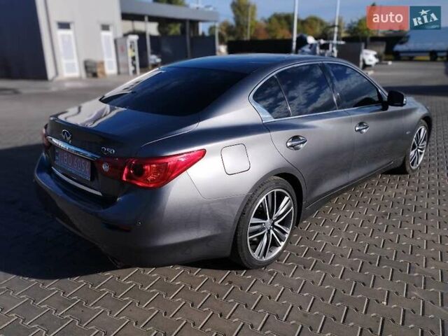 Серый Инфинити Q50, объемом двигателя 2.2 л и пробегом 203 тыс. км за 14500 $, фото 7 на Automoto.ua