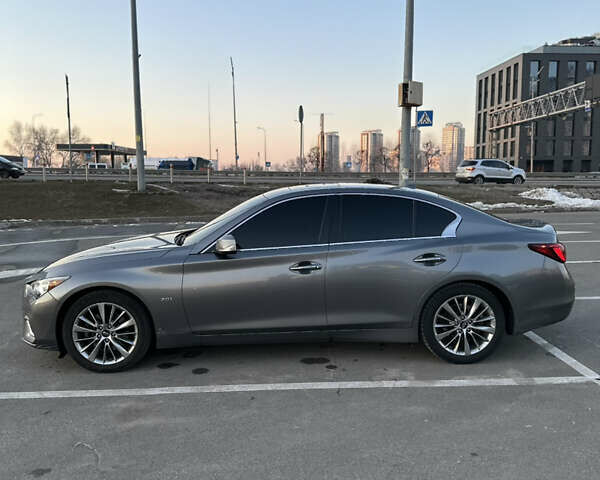 Серый Инфинити Q50, объемом двигателя 1.99 л и пробегом 120 тыс. км за 14500 $, фото 10 на Automoto.ua