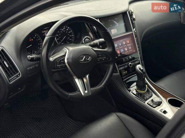 Серый Инфинити Q50, объемом двигателя 3 л и пробегом 170 тыс. км за 16500 $, фото 17 на Automoto.ua