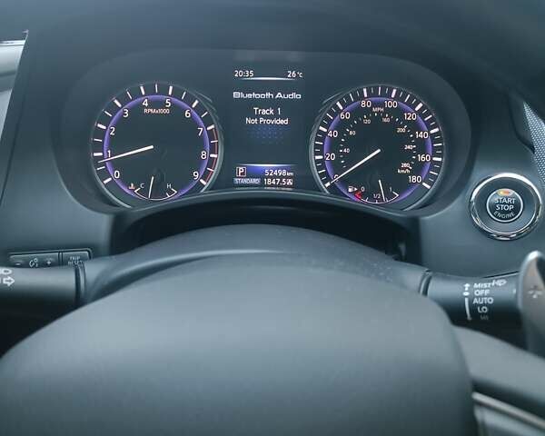 Сірий Інфініті Q50, об'ємом двигуна 3 л та пробігом 52 тис. км за 19500 $, фото 21 на Automoto.ua