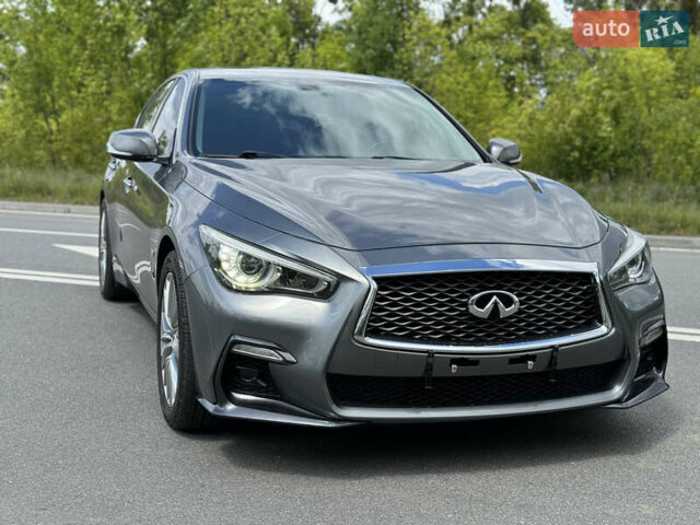 Сірий Інфініті Q50, об'ємом двигуна 3 л та пробігом 108 тис. км за 17777 $, фото 1 на Automoto.ua
