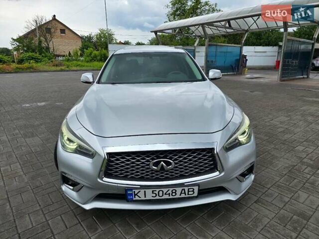 Серый Инфинити Q50, объемом двигателя 3 л и пробегом 178 тыс. км за 14300 $, фото 3 на Automoto.ua