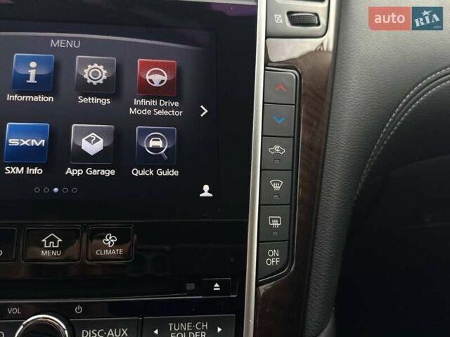 Серый Инфинити Q50, объемом двигателя 3 л и пробегом 170 тыс. км за 16500 $, фото 23 на Automoto.ua