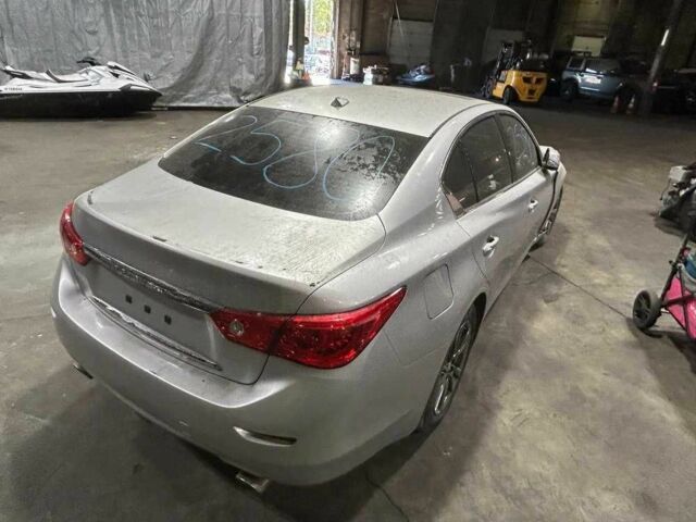 Сірий Інфініті Q50, об'ємом двигуна 3 л та пробігом 130 тис. км за 12000 $, фото 3 на Automoto.ua