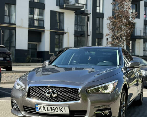 Серый Инфинити Q50, объемом двигателя 1.99 л и пробегом 198 тыс. км за 15600 $, фото 7 на Automoto.ua
