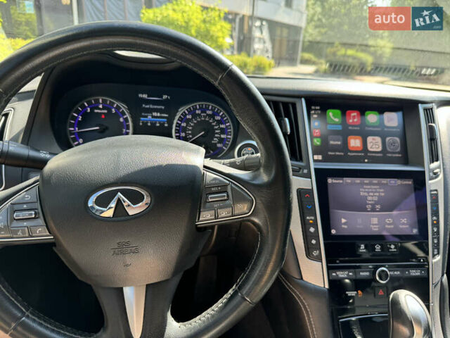Серый Инфинити Q50, объемом двигателя 1.99 л и пробегом 198 тыс. км за 15600 $, фото 14 на Automoto.ua