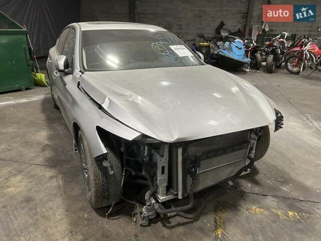 Сірий Інфініті Q50, об'ємом двигуна 3 л та пробігом 130 тис. км за 8500 $, фото 2 на Automoto.ua