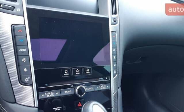 Серый Инфинити Q50, объемом двигателя 3 л и пробегом 86 тыс. км за 16250 $, фото 17 на Automoto.ua