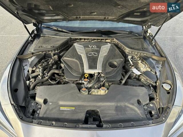 Серый Инфинити Q50, объемом двигателя 3 л и пробегом 118 тыс. км за 22800 $, фото 30 на Automoto.ua