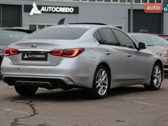 Серый Инфинити Q50, объемом двигателя 3 л и пробегом 60 тыс. км за 16900 $, фото 6 на Automoto.ua