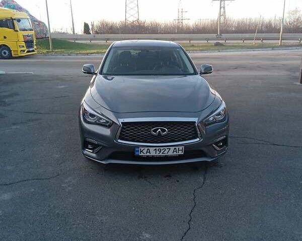 Сірий Інфініті Q50, об'ємом двигуна 3 л та пробігом 118 тис. км за 20500 $, фото 4 на Automoto.ua