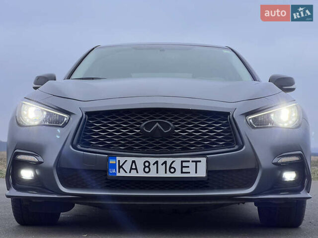 Серый Инфинити Q50, объемом двигателя 1.99 л и пробегом 155 тыс. км за 16500 $, фото 23 на Automoto.ua