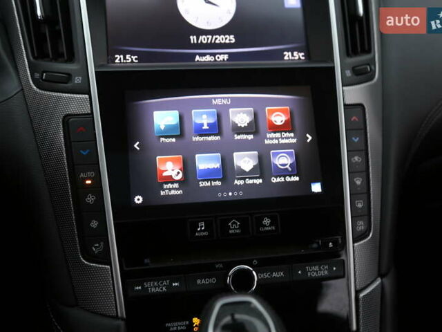 Серый Инфинити Q50, объемом двигателя 3 л и пробегом 60 тыс. км за 16900 $, фото 19 на Automoto.ua