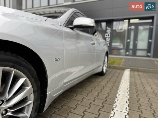 Серый Инфинити Q50, объемом двигателя 3 л и пробегом 54 тыс. км за 16900 $, фото 18 на Automoto.ua