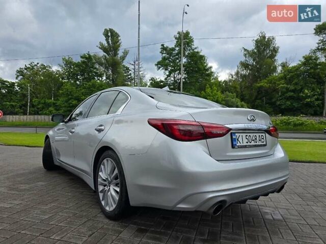 Серый Инфинити Q50, объемом двигателя 3 л и пробегом 178 тыс. км за 14300 $, фото 2 на Automoto.ua