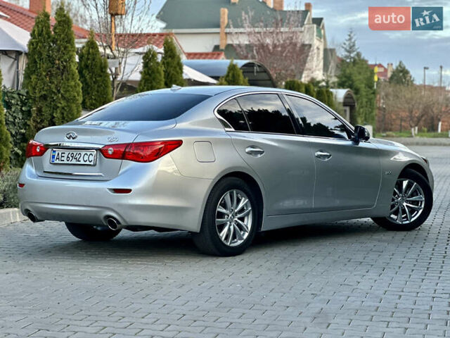 Сірий Інфініті Q50, об'ємом двигуна 3 л та пробігом 95 тис. км за 12700 $, фото 8 на Automoto.ua