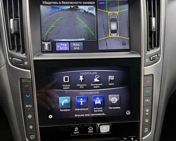 Серый Инфинити Q50, объемом двигателя 3 л и пробегом 85 тыс. км за 22000 $, фото 8 на Automoto.ua