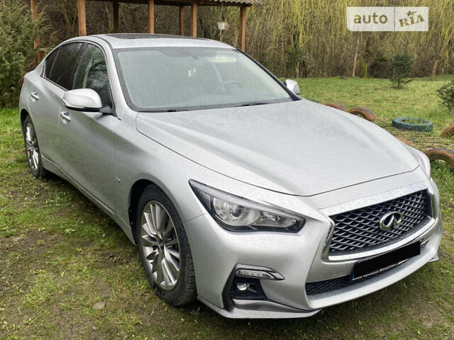 Сірий Інфініті Q50, об'ємом двигуна 3 л та пробігом 78 тис. км за 17000 $, фото 10 на Automoto.ua