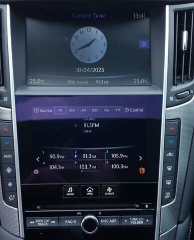 Серый Инфинити Q50, объемом двигателя 3 л и пробегом 86 тыс. км за 16250 $, фото 26 на Automoto.ua