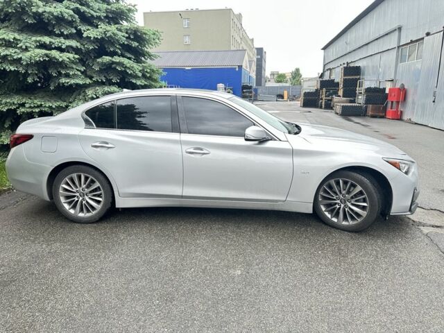 Сірий Інфініті Q50, об'ємом двигуна 3 л та пробігом 98 тис. км за 14400 $, фото 4 на Automoto.ua
