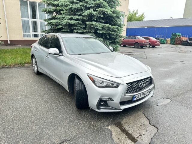 Сірий Інфініті Q50, об'ємом двигуна 3 л та пробігом 98 тис. км за 14400 $, фото 5 на Automoto.ua